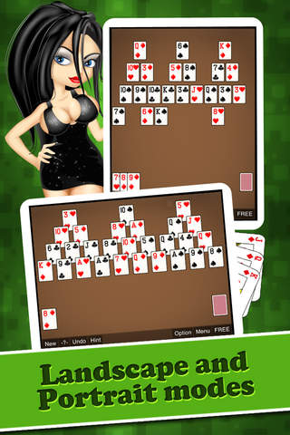 Tri-Peaks Solitaire Free Card Brain Training IQ - náhled