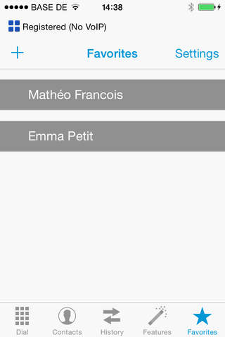 Proximus Forum 500(0) Mobile Client - náhled