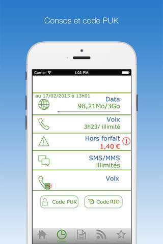 B&VOUS : Suivi conso pour bandyou bouygues premium - náhled