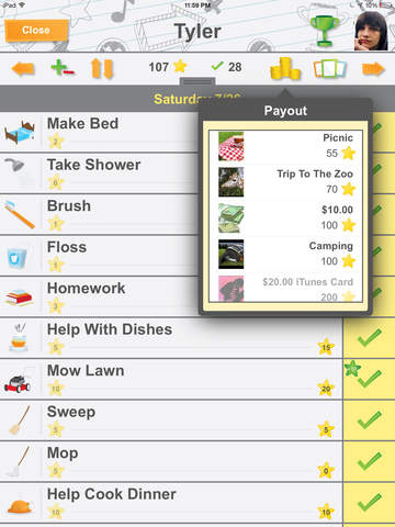 Chore Pad: Chores & Rewards, Beautifully Themed screenshot 9