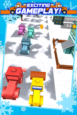 3D Snowplow City Racing and Driving Game with Spee - náhled