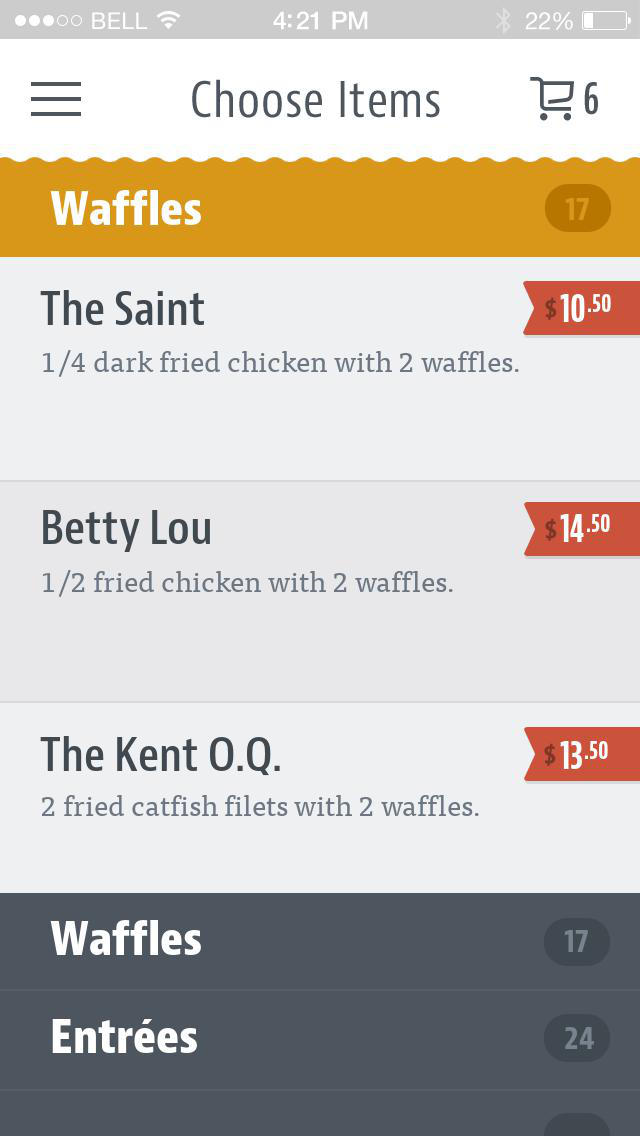 Chicago's Chicken & Waffles screenshot 3