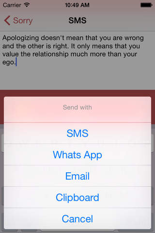 SMS Butler Pro - Your Quotes Archive - náhled