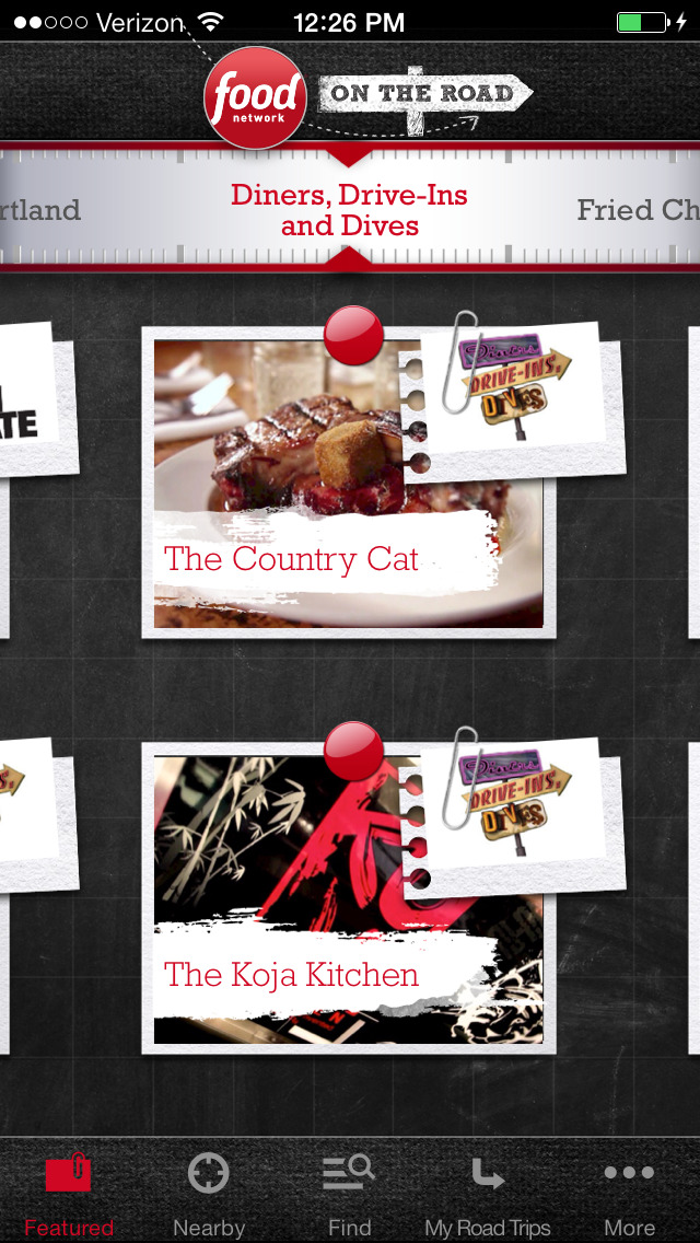 Food Network On the Road (Official) screenshot 1