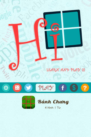 Hi! Bánh Chưng - 4 Pictures 1 Word - náhled