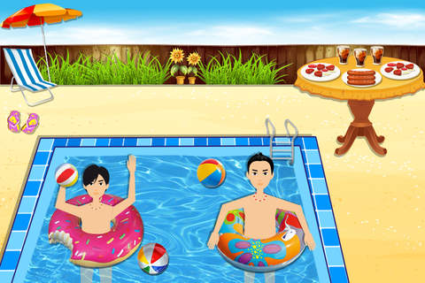 Pool Party & Bonfire - BBQ cooking adventure & che - náhled