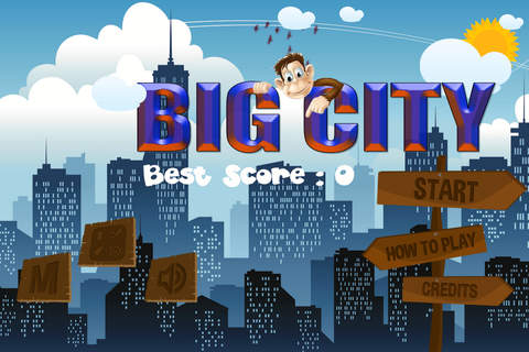 Monkey in a big city - náhled