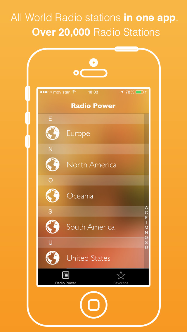 Radio USA Power screenshot 1