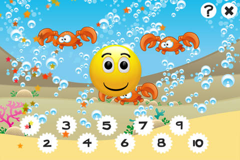 An Ocean Counting Game for Children to learn and p - náhled