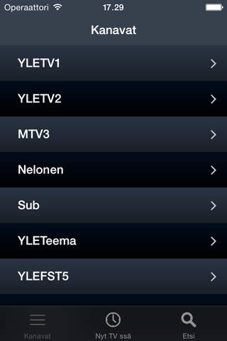 Televisiossa Suomessa - náhled