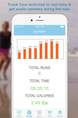 Keep My Run: GPS Walking and Step Tracking Pedomet - náhled
