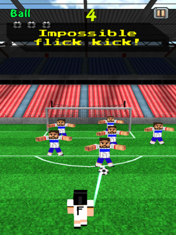 Pixel Soccer - Flick Free Kick screenshot 8