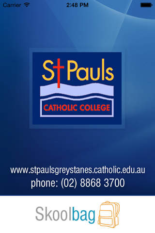 St Pauls Catholic College Greystanes - Skoolbag - náhled
