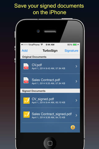 TurboSign Pro - Quickly Sign and Fill PDF Document - náhled