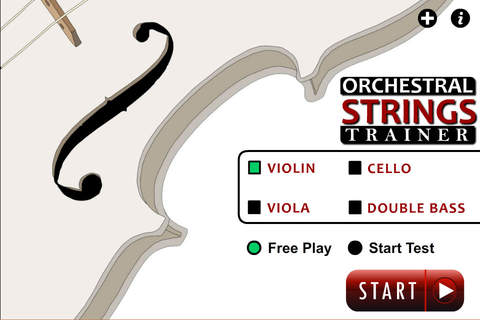 Orchestral Strings Training Tool (Violin, Viola, C - náhled