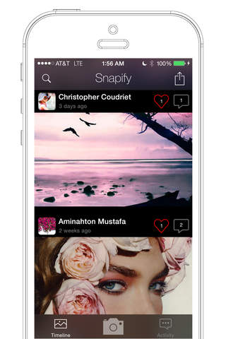 Snapify - náhled