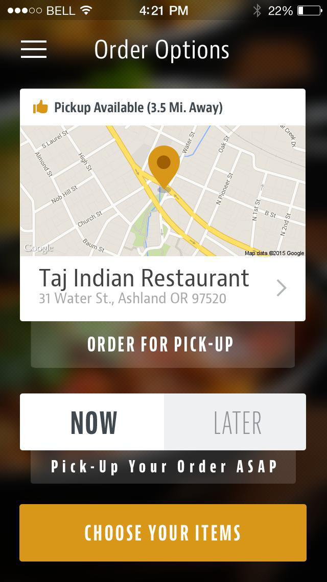 Taj Indian Restaurant screenshot 2
