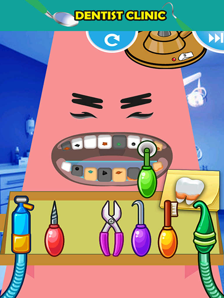 Dental Clinic for SpongeBob SquarePants - Dentist Game Review and ...