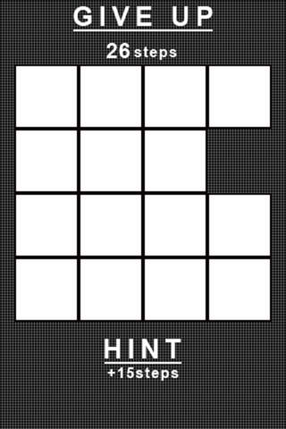 16 puzzle -white- - náhled