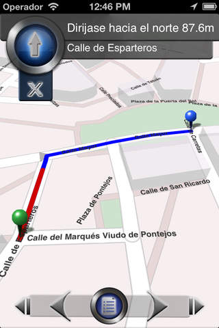 Madrid - Offline Map & City Guide (w/metro!) - náhled