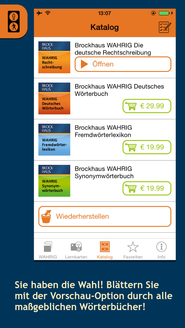 Brockhaus WAHRIG Wörterbücher screenshot 1