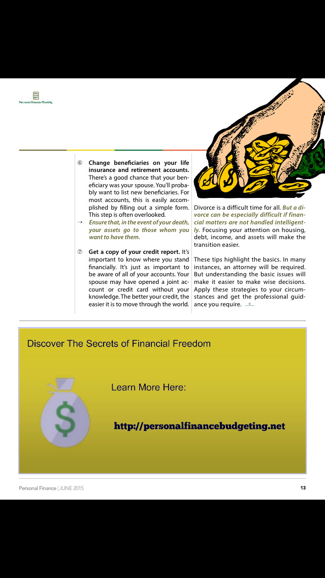 Personal Finance Monthly screenshot 3