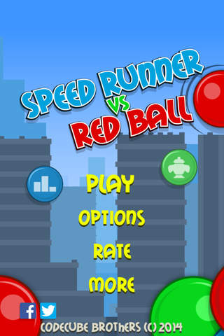 Speed Runner vs Red Ball FREE - náhled