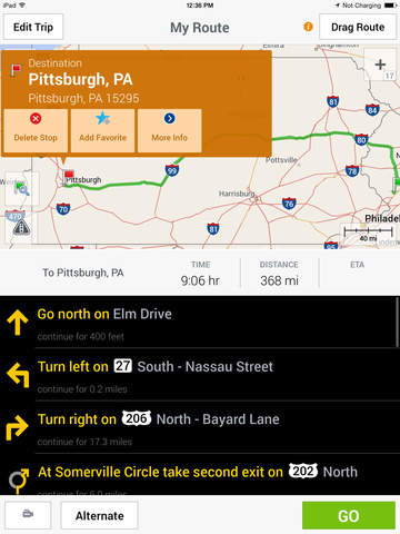 CoPilot Truck HD USA & Canada – GPS Navigation & Truck Routing with Offline Maps screenshot 7