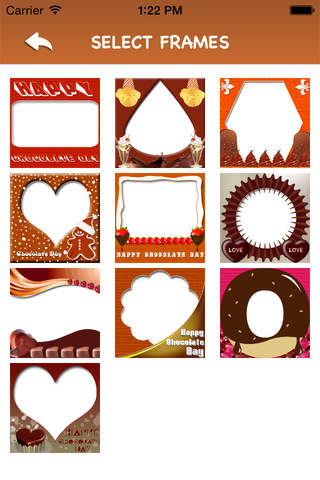 Chocolate Day Frames - náhled