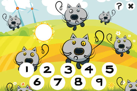 Animals of the Farm Counting Game for Children: Le - náhled