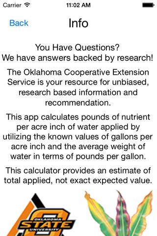 Crop Nutrients in Irrigation Water Calculator - náhled