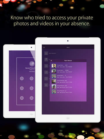 Secure Photo Gallery for iPad - Hide Private Photo & Lock your videos + Media Vault screenshot 4