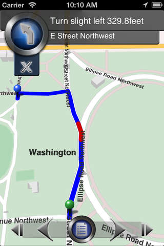 Washington D.C. - Offline Map - náhled