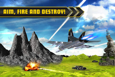 Fighter Jets Tank Attack War 3D - náhled
