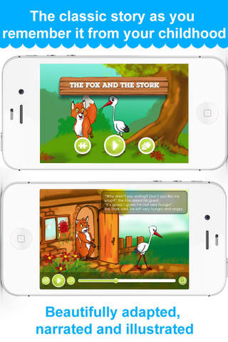 The Fox and the Stork - Narrated Children Story - náhled