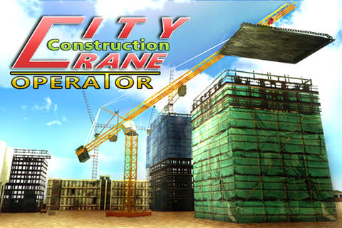 City Construction Crane Operator 3D – Heavy Transp - náhled