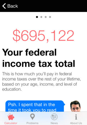 MyGovCost: Love Gov’s Government Cost Calculator - náhled