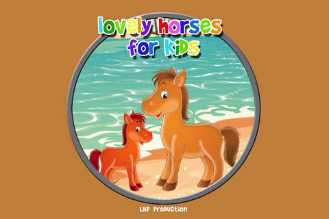 lovely horses for kids - free game - náhled