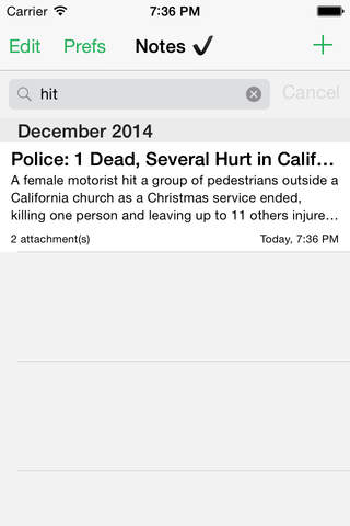 Note-taking NoteCrab - Notes Sync with Dropbox, At - náhled