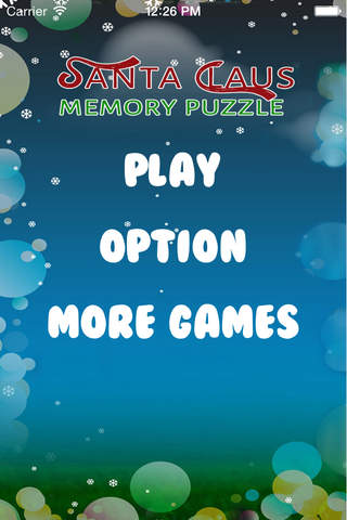 Santa Claus Memory Puzzle - náhled