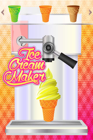 Ice Cream Maker - Frozen ice cone parlour & crazy  - náhled