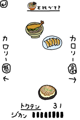 カロリー仕分け　〜どっちが太る？〜 - náhled