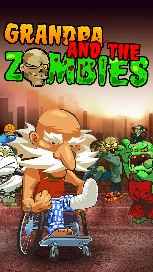 Grandpa and the Zombies - Take care of your brain! screenshot 1