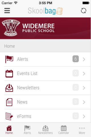 Widemere Public School - Skoolbag - náhled