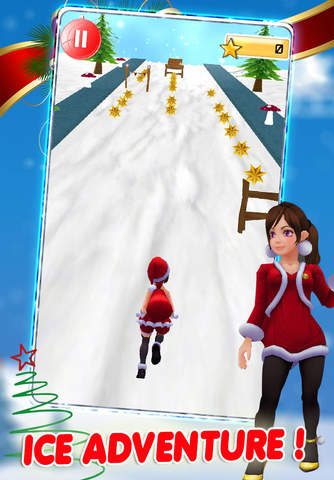 Christmas Santa Surfer-Ice Adventure Run 3D - náhled