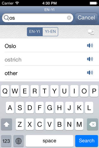 Yiddish<>English Dictionary - náhled