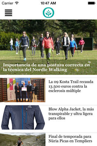 iOutdoorActual - náhled