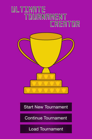 Ultimate Tournament Creator - náhled