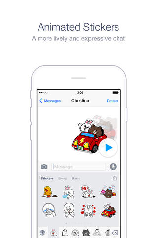 Emoji Keyboard by LINE - náhled