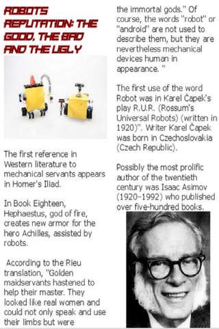 iRobot:Robotics Magazine - náhled